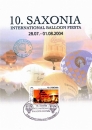 PIN Sachsen: MiNr. 6, 28.07.2004, "10. SAXONIA,...