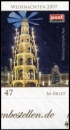 WVD: MiNr. 54, 16.11.2007, "Weihnachtsmarkt...